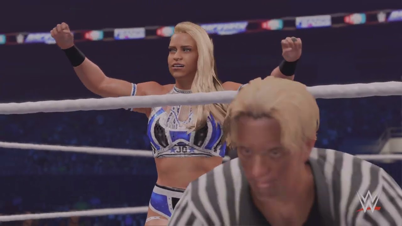 WWE 2K25 JORDYNNE GRACE VS JADE CARGILL