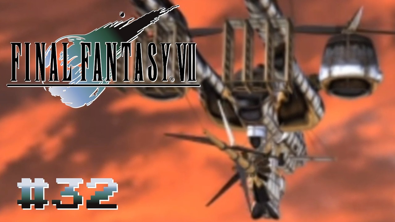 Escape on the Stolen Airship | Final Fantasy VII - Pt 32