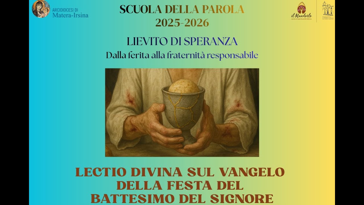 ITINERARIO BIBLICO LITURGICO DEL TEMPO DI NATALE Battesimo