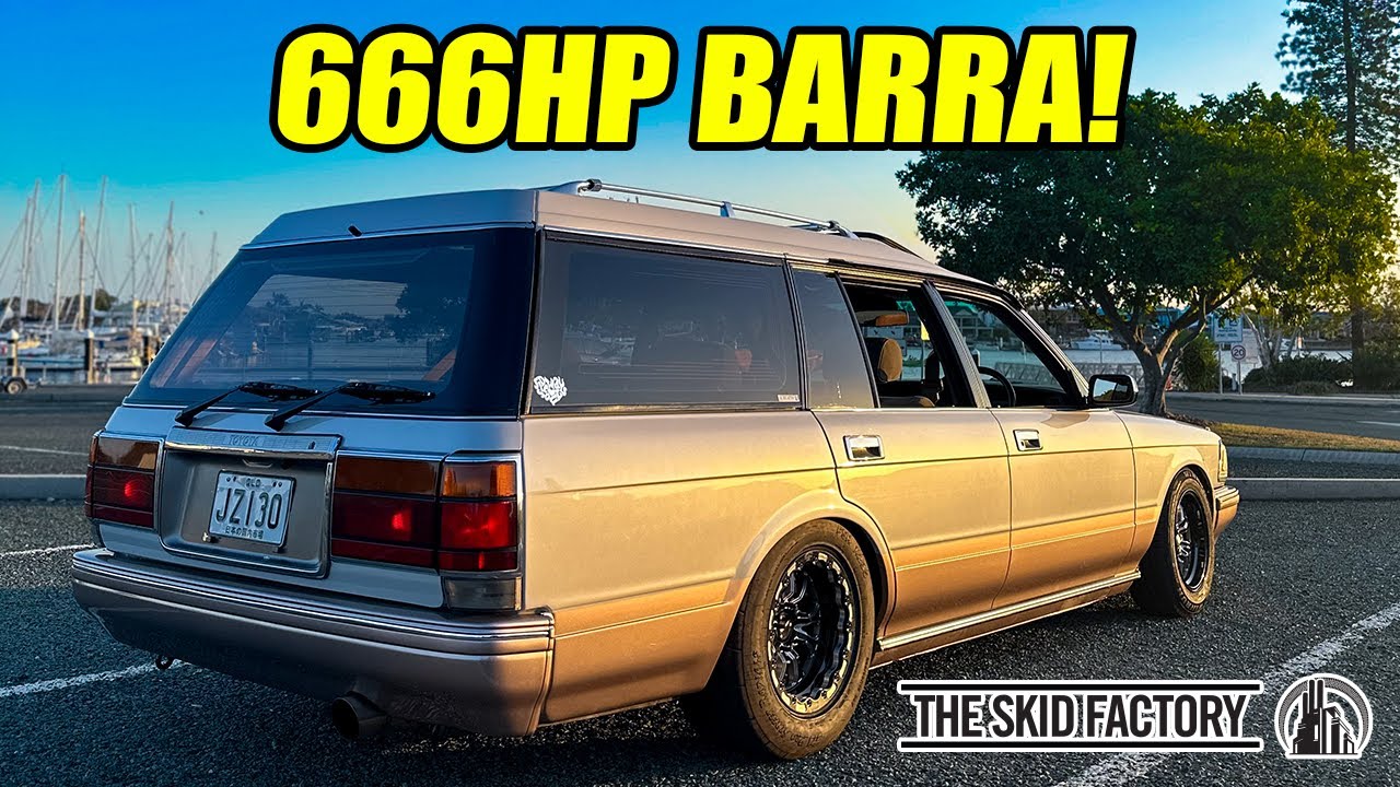 RAISING HELL IN THE LONG ROOF (we broke the dyno😱) - Barra Powered Crown Ep7