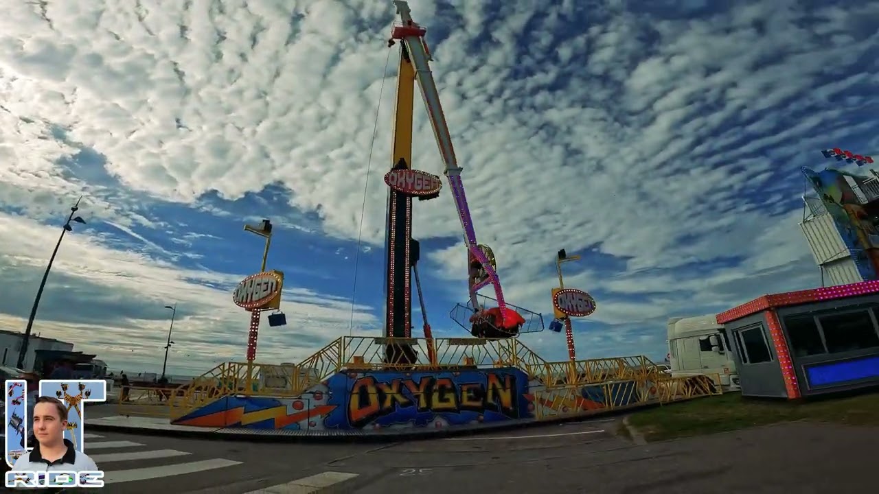 Manège OXYGEN [Capriolo] Foire de Dieppe 2023 | Off ride #dieppe #attraction #foire