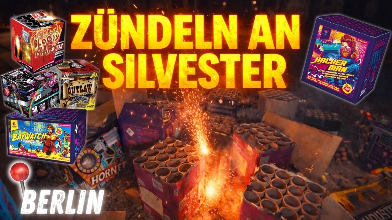 So viel Premium Feuerwerk in so kurzer Zeit