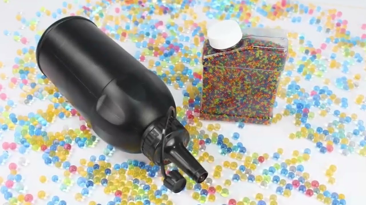 Gel Ball Bottle with 7mm 40000pcs Gellets Set