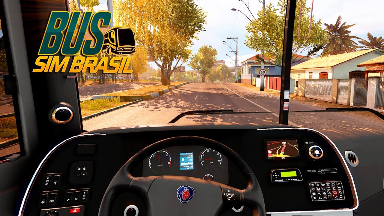 SAIU! Novo Jogo de Ônibus Brasileiro - Bus Sim Brasil