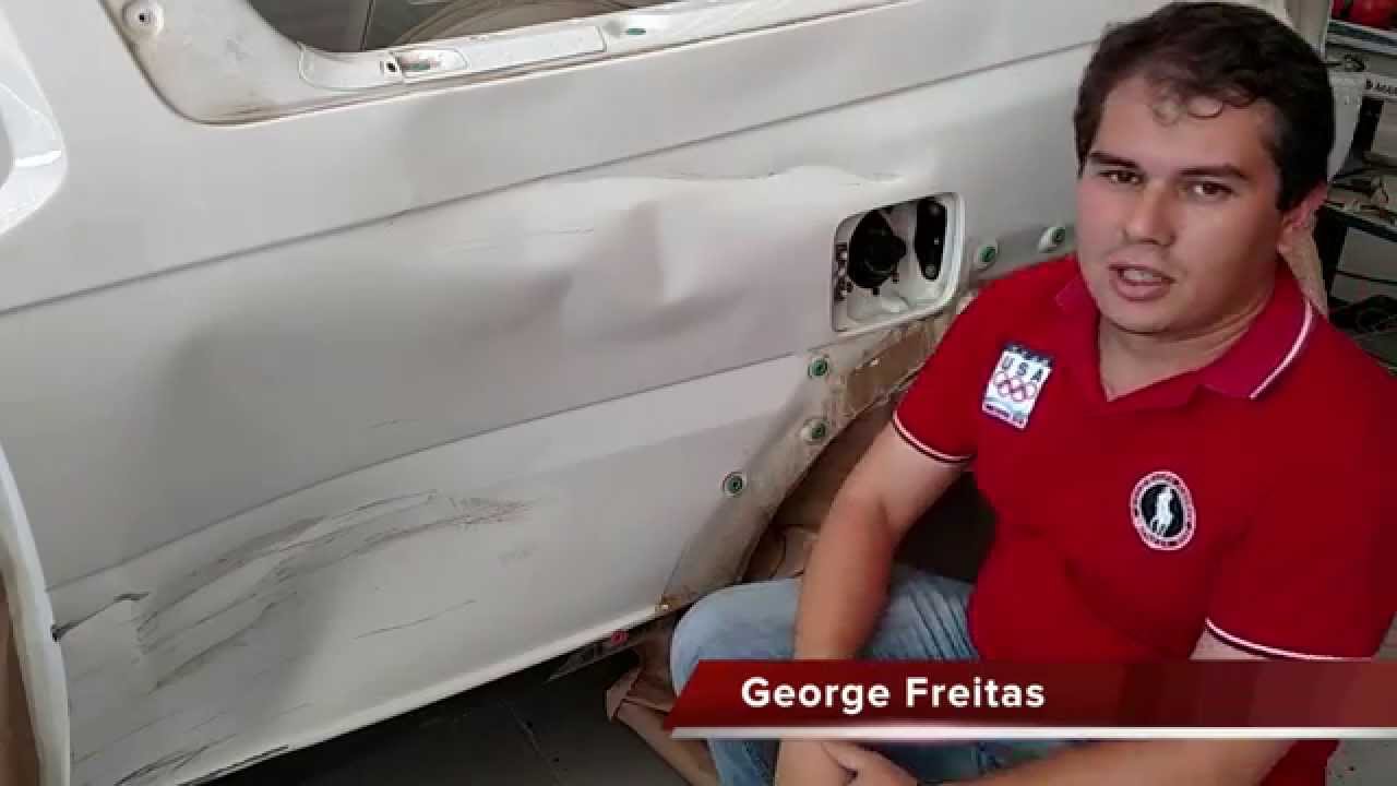 Recuperando Lateral Fiat Strada Batida - Oficina Prime Juazeiro do Norte