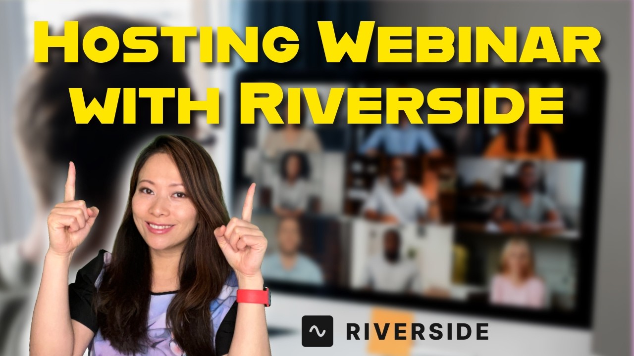 Best Webinar Software in 2026? Riverside Webinar Full Tutorial (4K Recording & Repurposing)