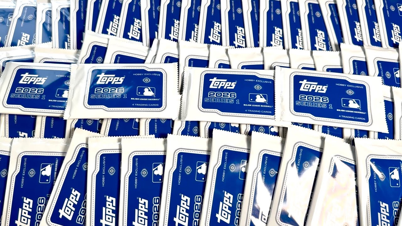 100 SILVER PACKS FROM 2026 TOPPS SERIES 1!