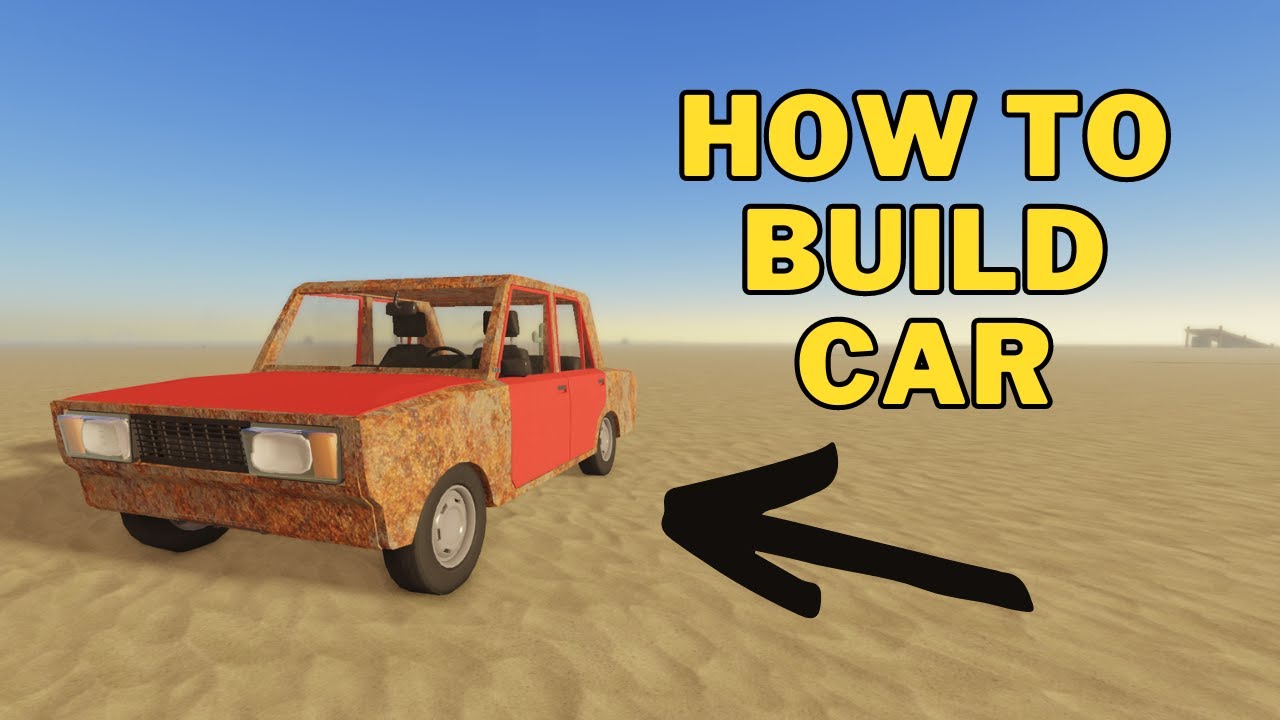 How To Build a Car 🚗 in a Dusty Trip | Roblox