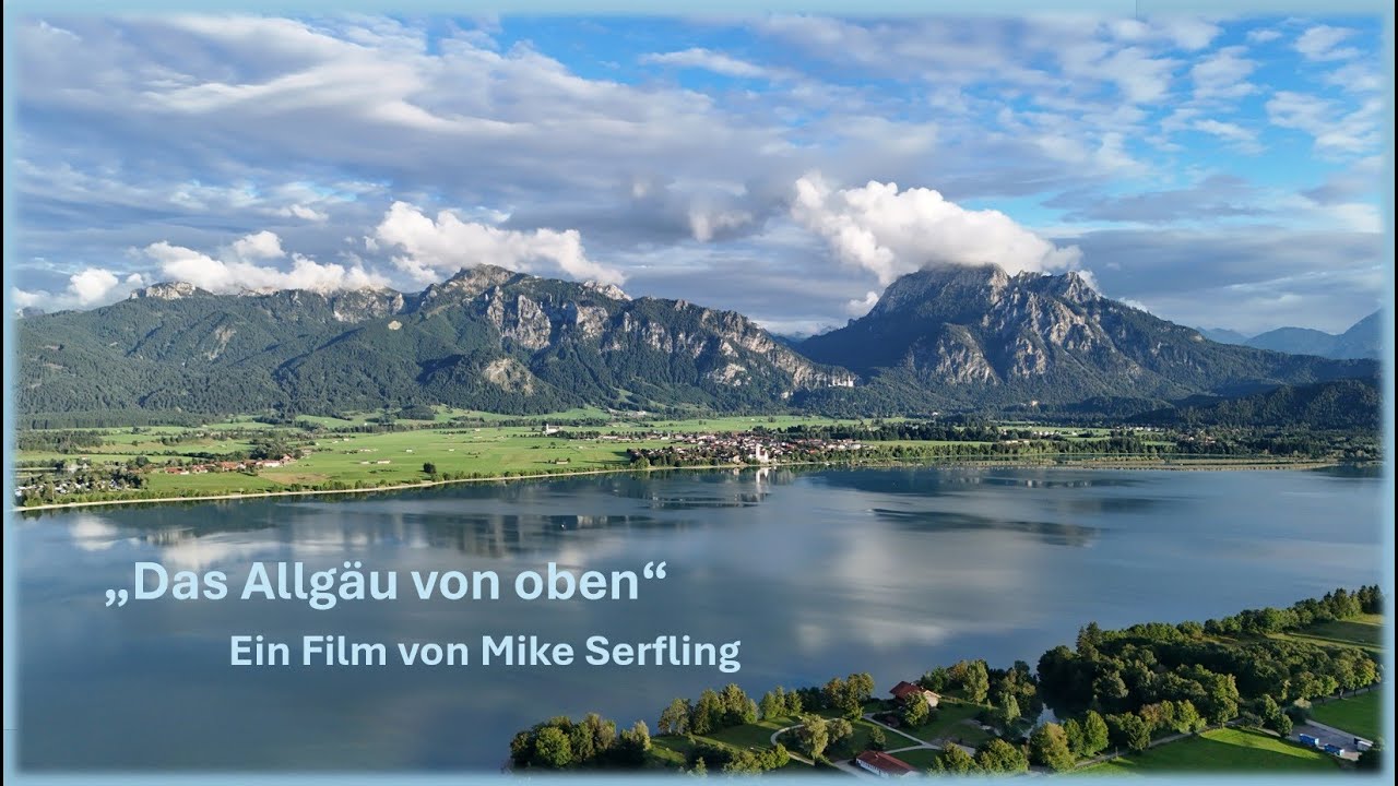 Das Allgäu von oben