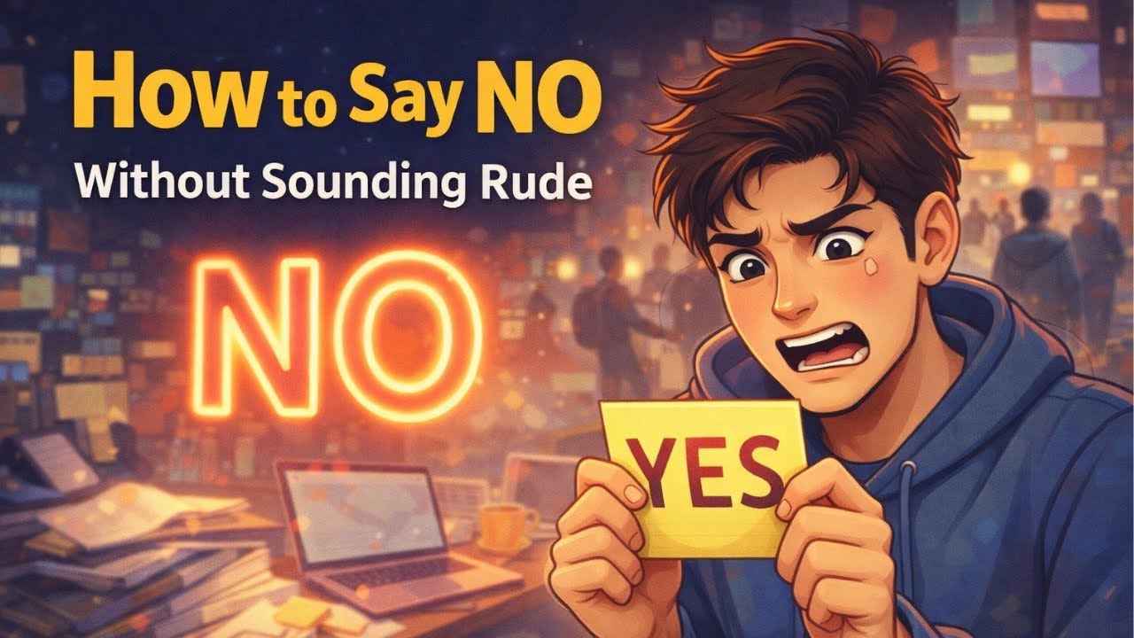 Say No Politely |B1 B2 English Podcast | Real Life English Conversations | English speaking practice