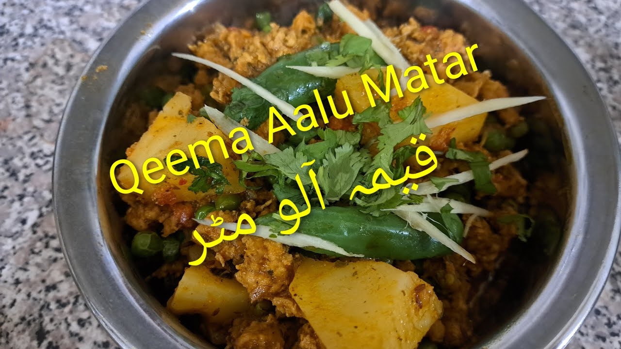 How To Cook Veg. Qeema | With Aalu Matar | Easy  Cooking | @Delicious Cooking With Samina25