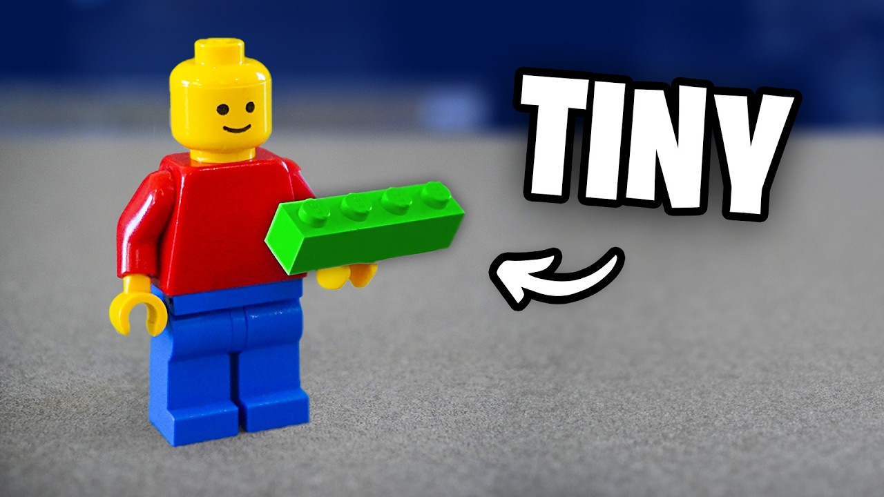 This is The Smallest Lego Brick...