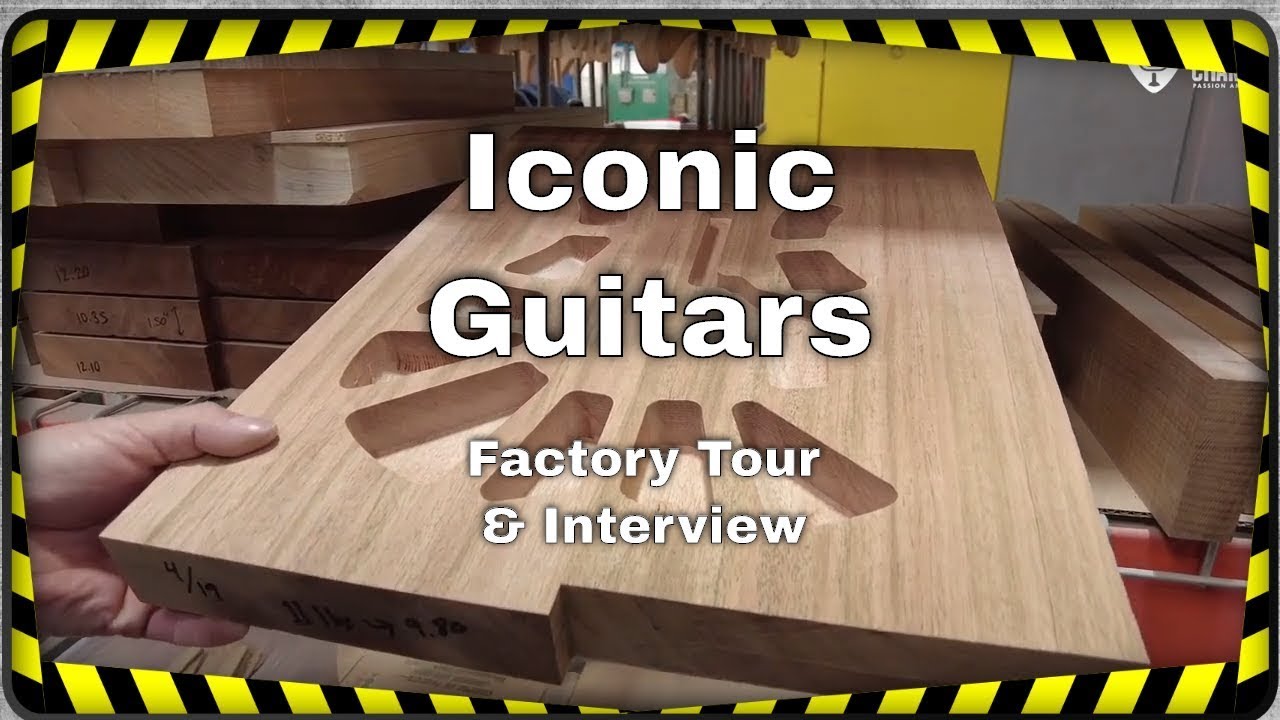 Iconic Guitars - Factory Tour & Interview