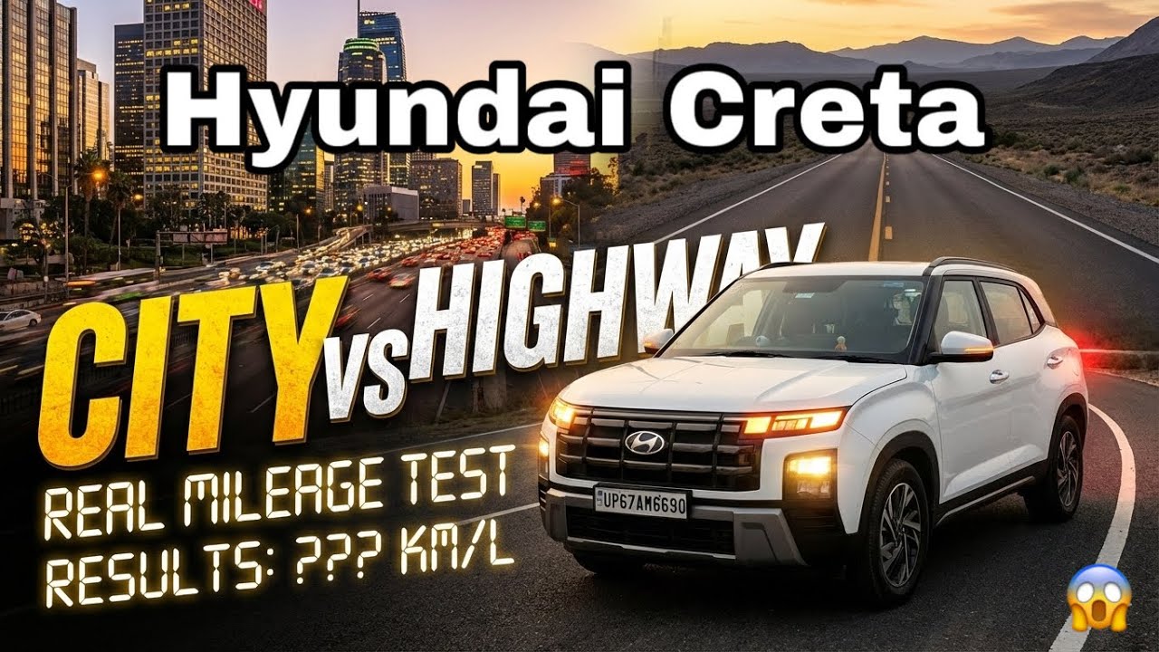 Hyundai Creta Real Mileage Test | City + Highway Results