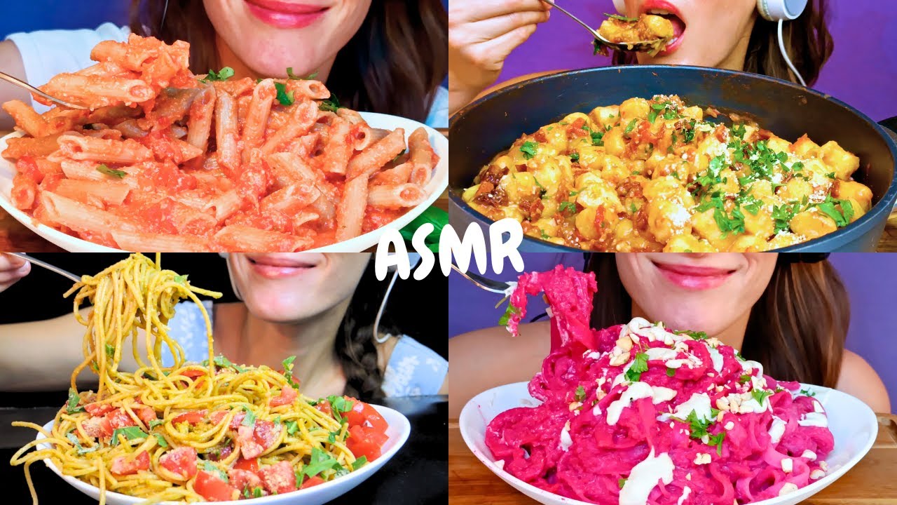 ASMR Pasta Compilation (I'm just having fun)