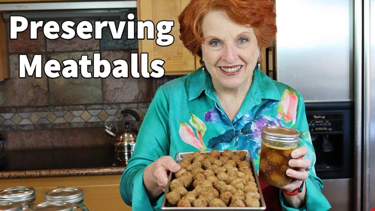 Pressure Canning & Freeze Drying Meatballs