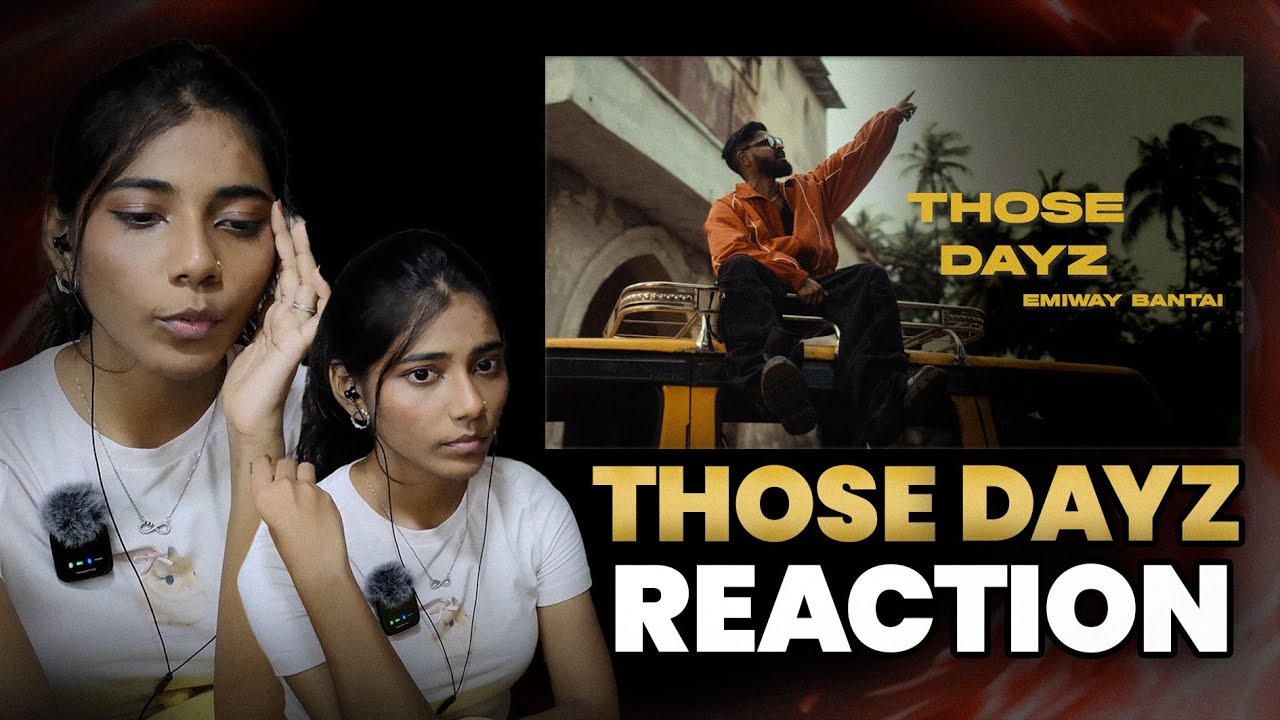 EMIWAY BANTAI - THOSE DAYZ | (PROD. BY MEMAX) | FTSTTS | REACTION | POPSOUL REACTS