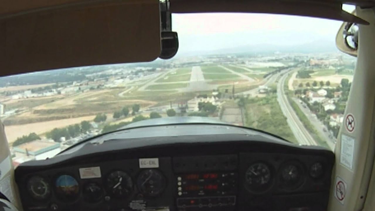 Tuckie's First Solo Flight - Cessna 152 from Aeroclub Barcelona-Sabadell in LELL (no music version)