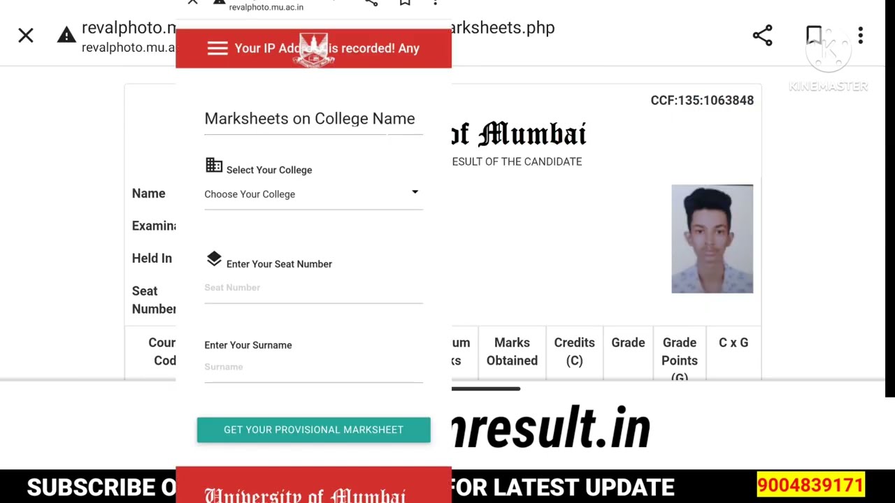 Tybcom  Provisional result | Mumbai University| How to Download Tybcom marksheet |