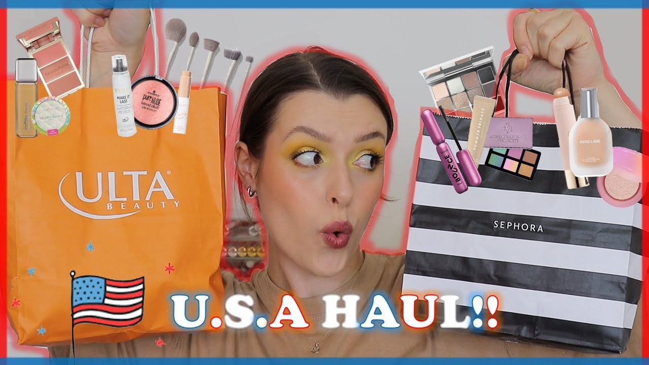 Omg...It's a HUGE USA Haul 🇺🇸 | Makeup with Meg