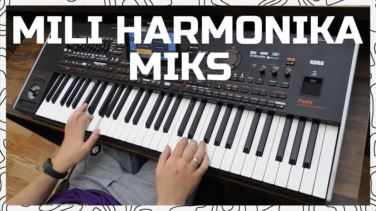 Mili Harmonika MIKS // MARKO MX - Poslusajte - KORG Pa4x!