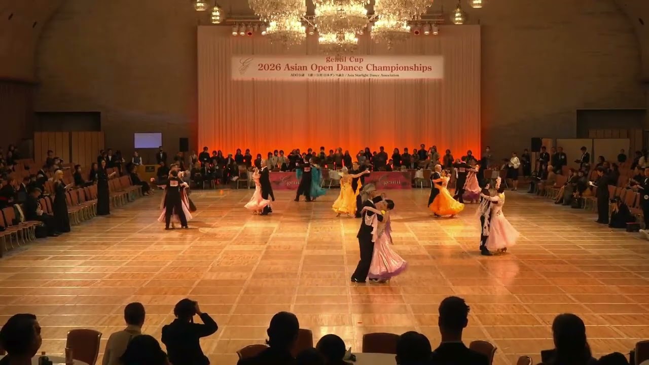 2026 gentil Cup Asian Open Dance Championships Blind Partner Semi Final Tango➀