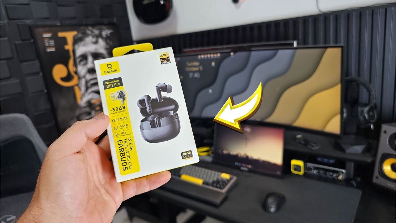 USANDO FONE BLUETOOTH NO SETUP - BASEUS BP1 PRO