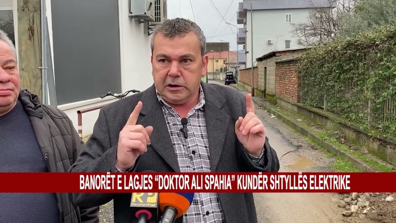 BANORËT E LAGJES “DOKTOR ALI SPAHIA” KUNDËR SHTYLLËS ELEKTRIKE