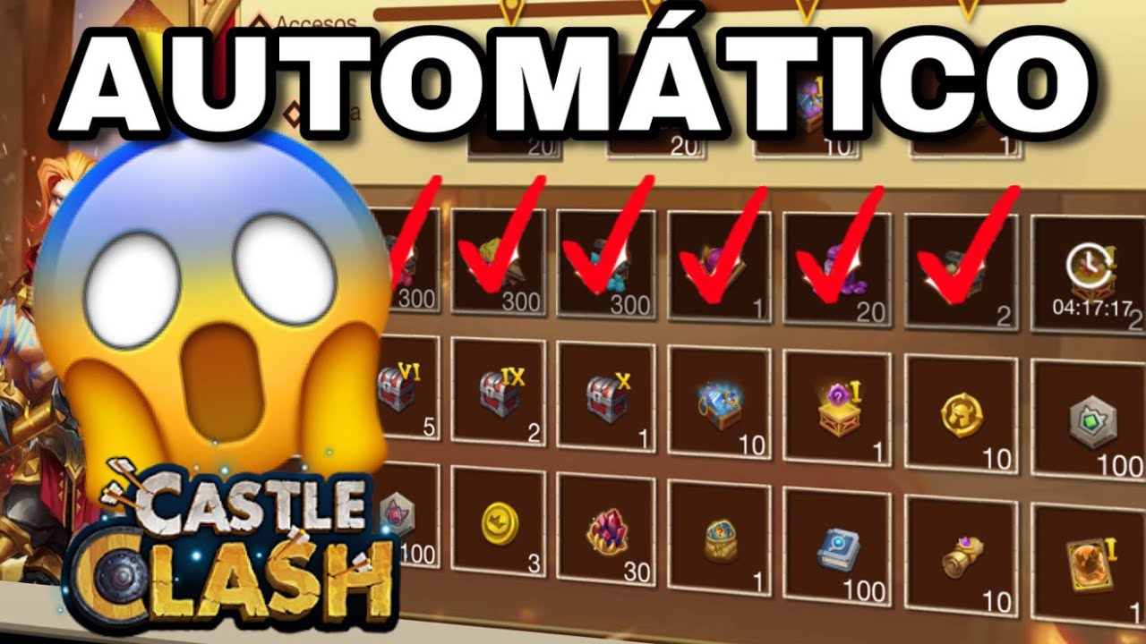 Bot para eventos en Telegram - Castle Clash