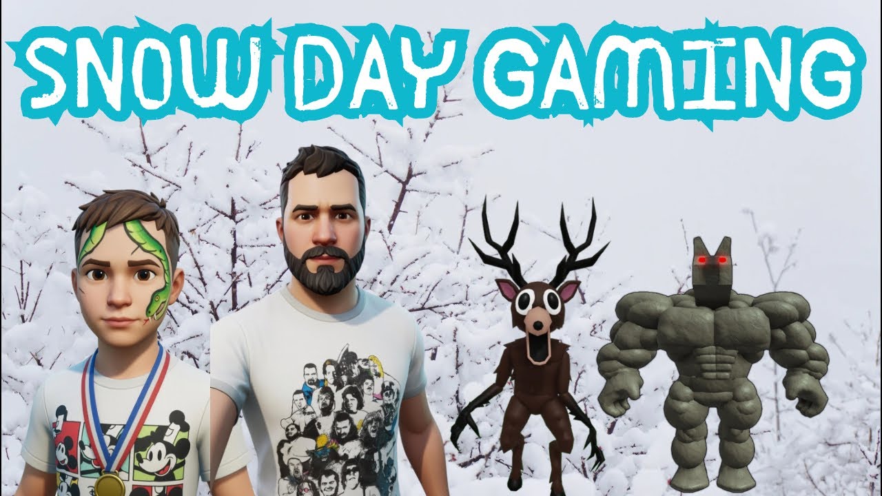 Snow Day Live Gaming #livegaming #live #fortnite #ps5 #minecraft #99nightintheforest