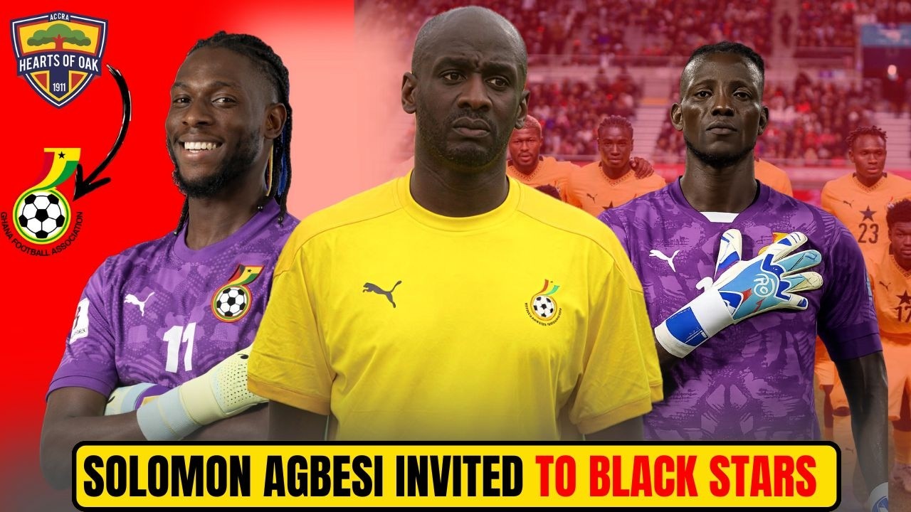 Hearts of Oak's Solomon Agbasi Invited to Black Stars for the Friendlies against Austria and Germany