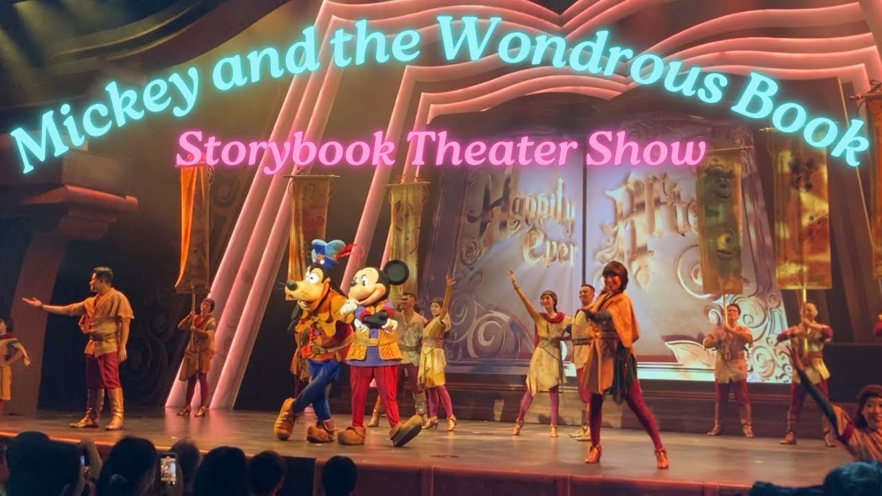 LIMITED EDITION DISNEY SHOW 😍 Mickey and the Wondrous Book🪄Exclusive in HONG KONG DISNEYLAND 🏰