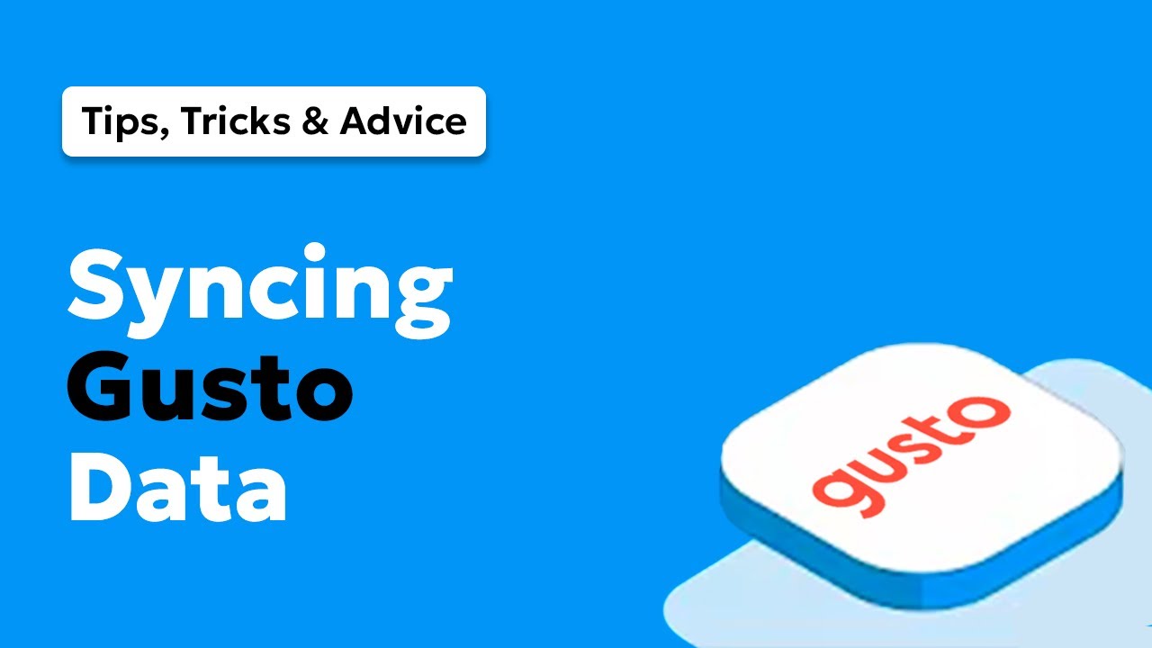 How to sync data from Gusto