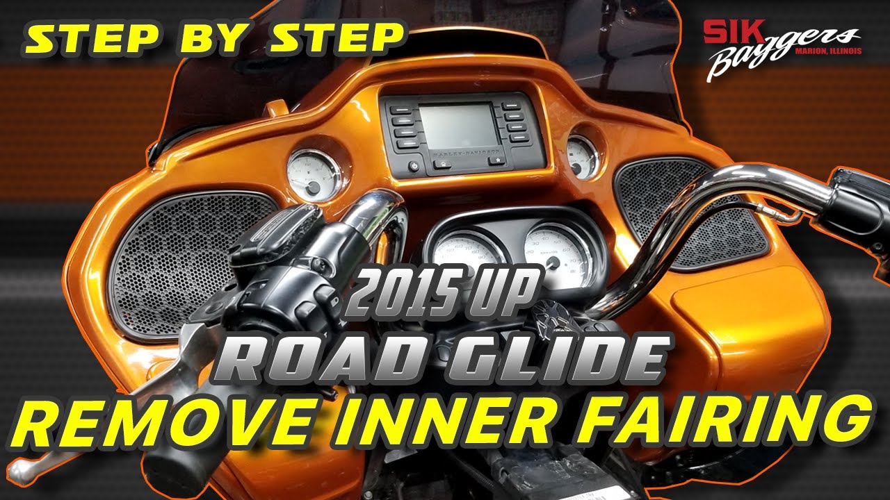 Road Glide Inner Fairing  Removal HOW TO 2015 & Newer