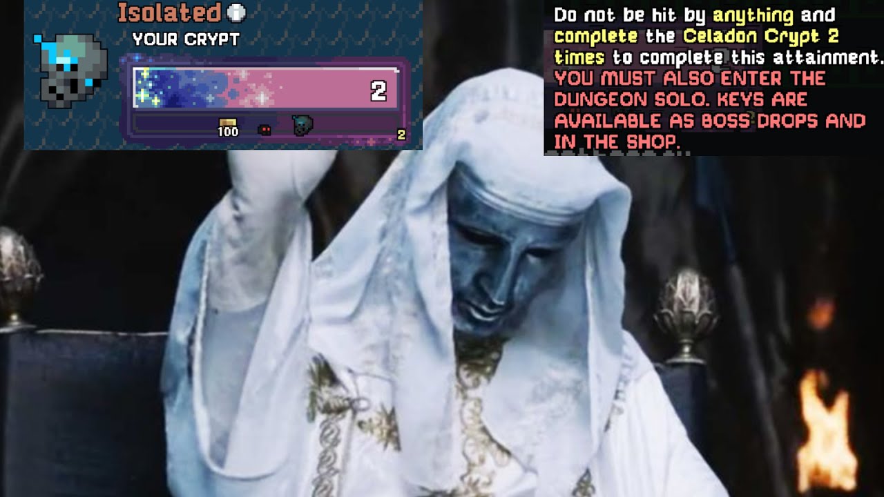 First Ever Hitless Solo Celadon's Crypt(buffed with perma fog) - Darza's Dominion