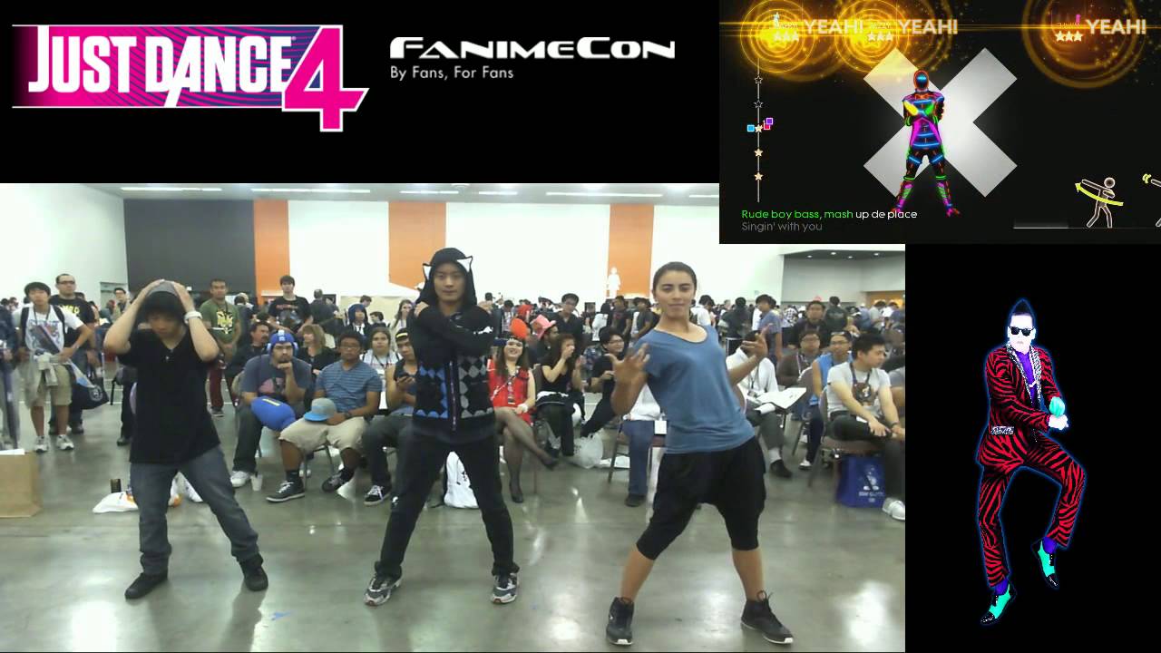 FanimeCon 2013 ( Just Dance 4 Freestyle ) Rock N Roll Skrillex