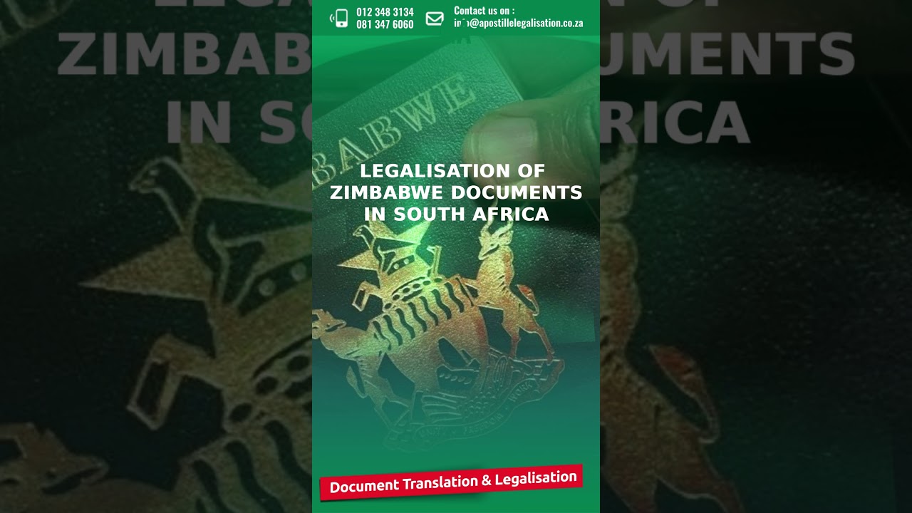 Legalisation of Zimbabwe Documents in South Africa | Step-by-Step Guide