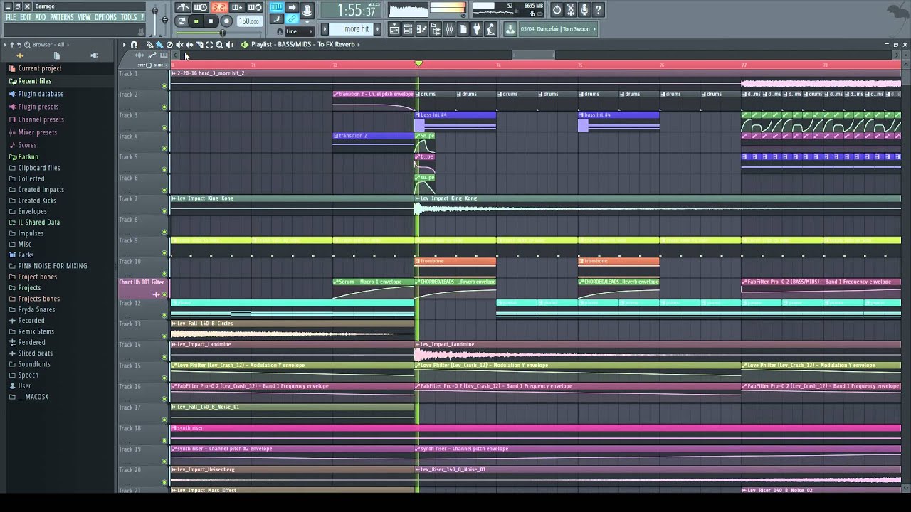 Teramite - Barrage [Dubstep] (FL Studio 12 Playthrough)