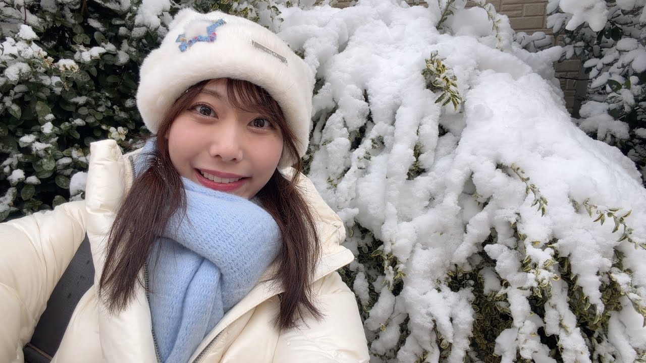 【日本ライブ】東京で雪が降ってるよ！！【 Tokyo Live】