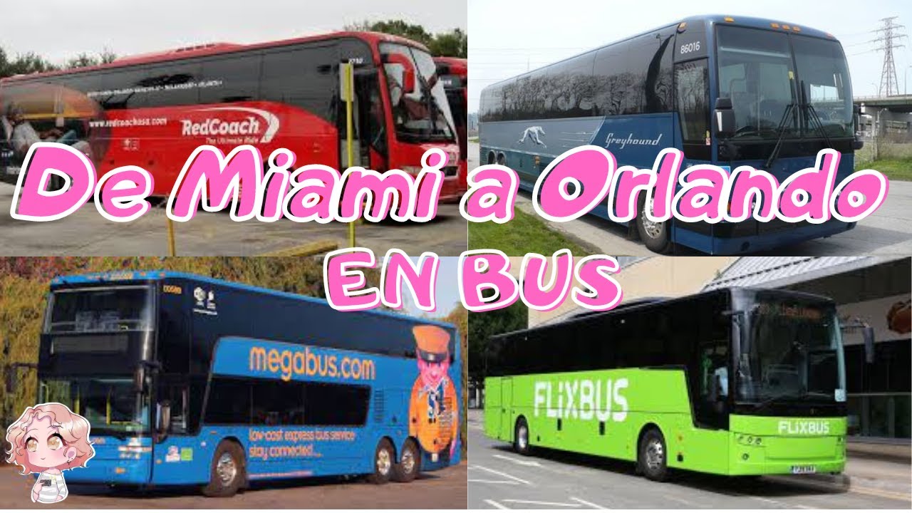 Miami Orlando en bus