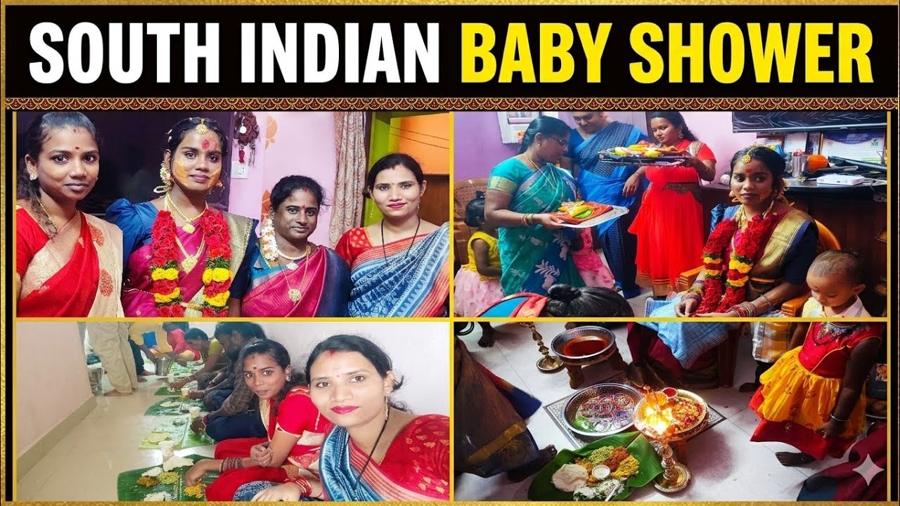 SOUTH INDIAN BABY SHOWER FUNCTION #baby shower #dailyvlog #familyvlogg 