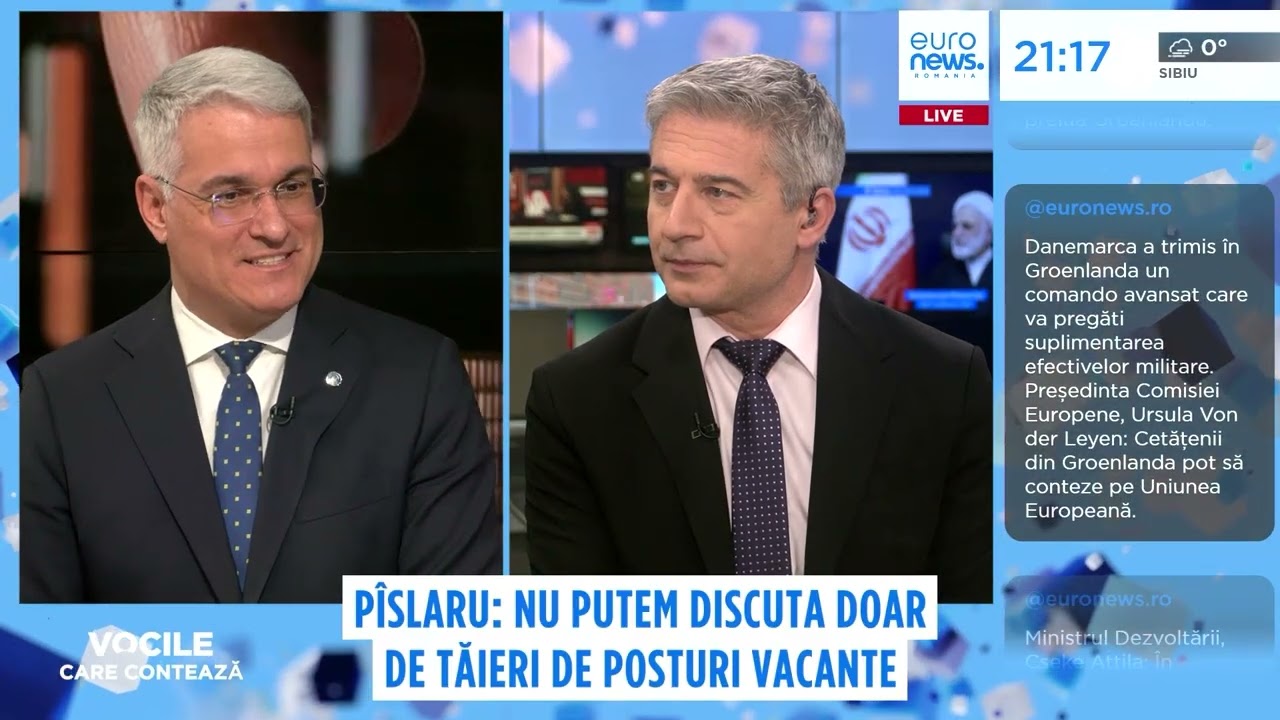 Dragoș Pîslaru – Vocile Care Contează (cu Tudor Mușat) | Euronews România