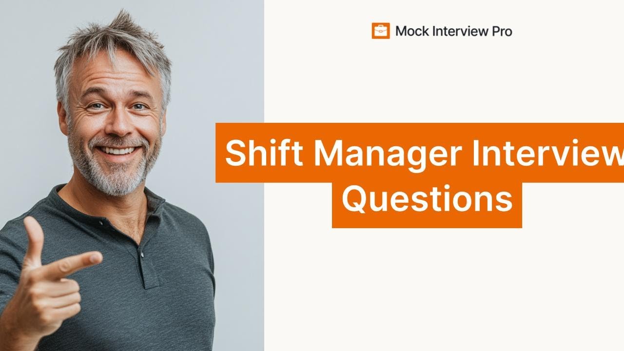 Most Common Shift Manager Interview Questions