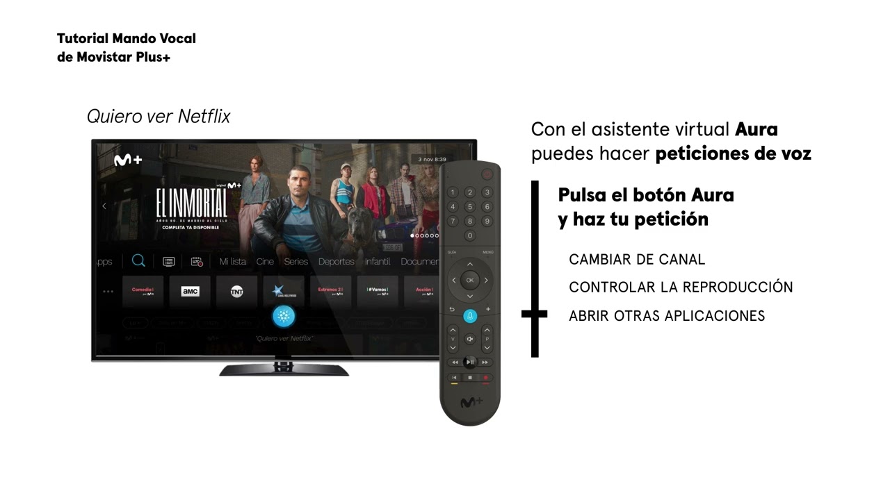 Cómo sacar partido al mando vocal de Movistar Plus+ | Movistar Plus+