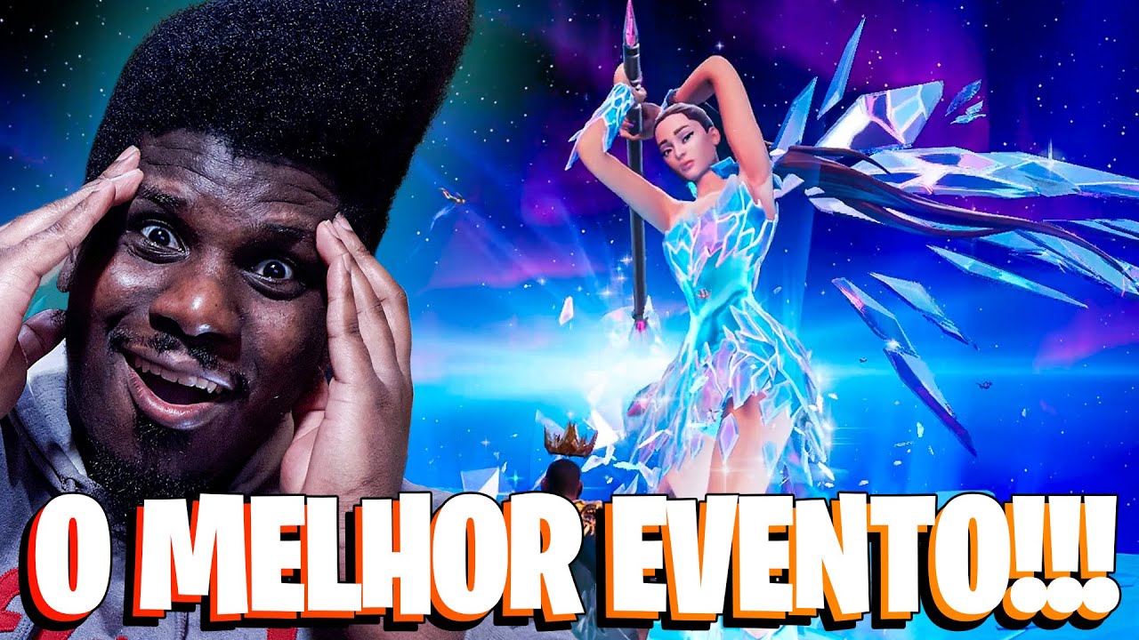 EVENTO ARIANA GRANDE: TURNÊ DA FENDA | Reagindo ao MELHOR EVENTO do Fortnite