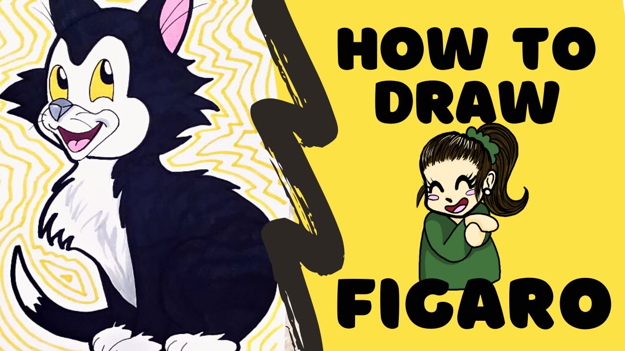 HOW TO DRAW - Figaro (Disney's Pinocchio)