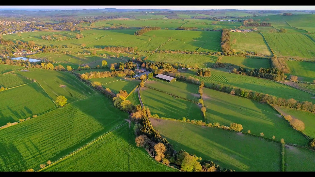 Lanchester, Co Durham.  Cross country and sunset.