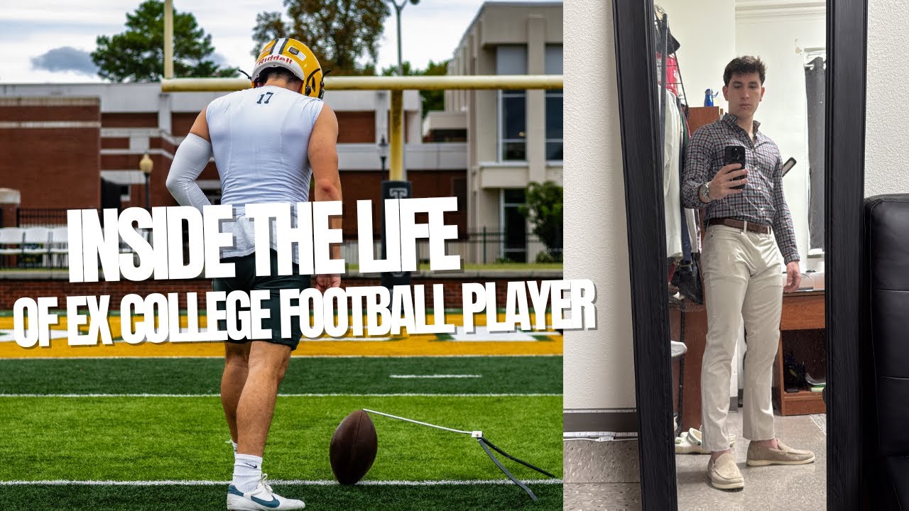 Inside The Life of An Ex College Football Player Trying to Graduate