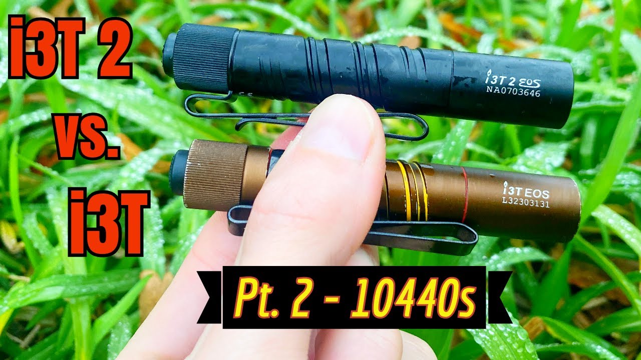 Olight i3T 2 против i3T — часть 2: производительность 10440