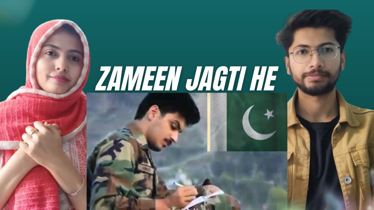 Indian reacts to Zameen Jaagti Hai | Atif Aslam (ISPR Official Video)
